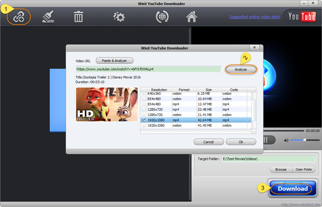 mov to mp4 online hd